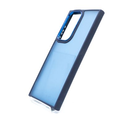 Чохол TPU Space II Color Matte для Samsung S23 Ultra dark blue