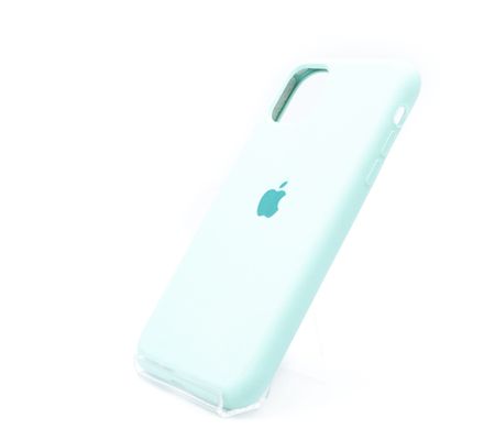 Силіконовий чохол Full Cover для iPhone 11 light cyan
