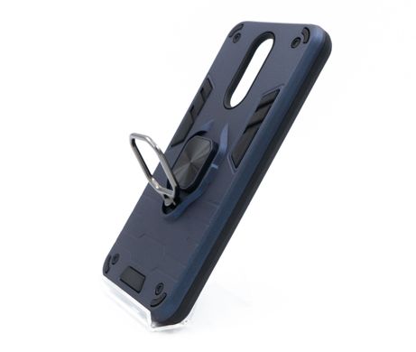 Чохол SP Transformer Ring for Magnet для Xiaomi Redmi 8 dark blue протиударний