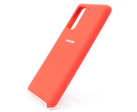 Силіконовий чохол Full Cover для Samsung S20 FE red