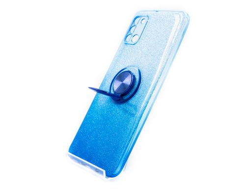 Силіконовий чохол SP Shine для Samsung A31 blue ring for magnet