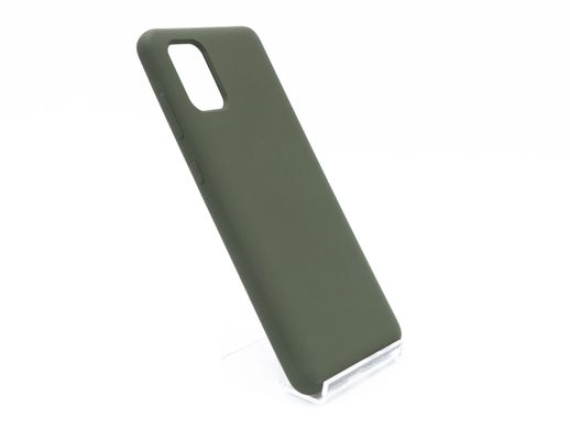 Силіконовий чохол Full Cover SP для Samsung A31 dark olive