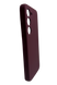 Силіконовий чохол Fibra для Samsung S23 marsala Full Camera