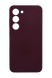 Силіконовий чохол Fibra для Samsung S23 marsala Full Camera
