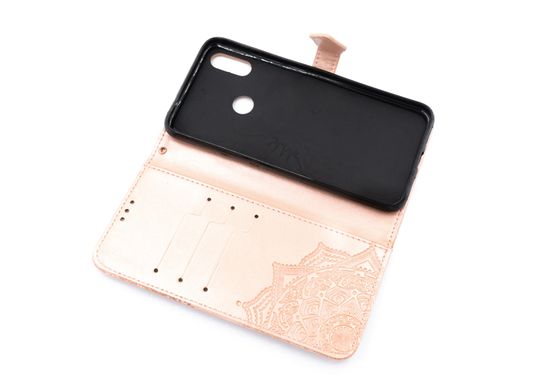 Чохол книжка шкіра Art case з візитницею для Xiaomi Redmi Note 7/7Pro/7S pink