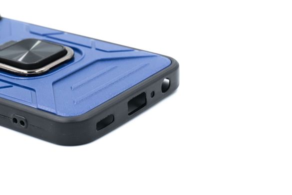 Чохол Camshield Flash Ring for Magnet для Samsung A23 4G blue протиударний