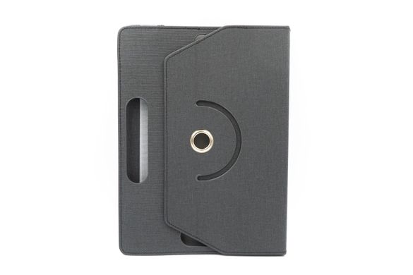 Чохол-книжка на планшет універсальна 9-10" 360 тканина black