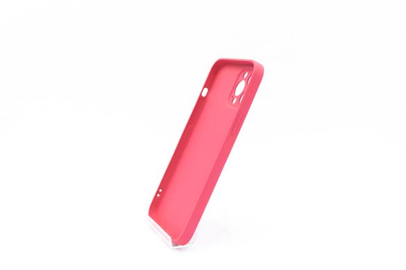 Силіконовий чохол Bright colors для iPhone 12 Pro Max crimson (TPU)