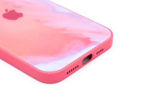 Силіконовий чохол Bright colors для iPhone 12 Pro Max crimson (TPU)