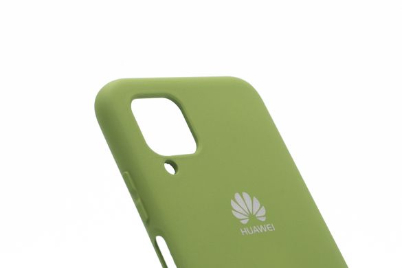 Силіконовий чохол Full Cover для Huawei P40 Lite forest green Protective