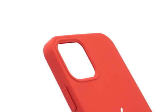 Силіконовий чохол Full Cover для iPhone 12/12 Pro camelia white