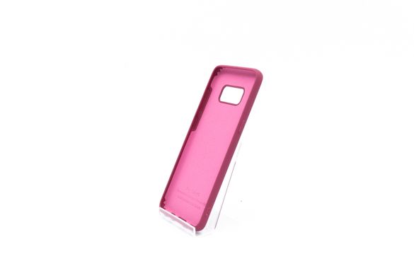 Силіконовий чохол Full Cover для Samsung S8 marsala my color