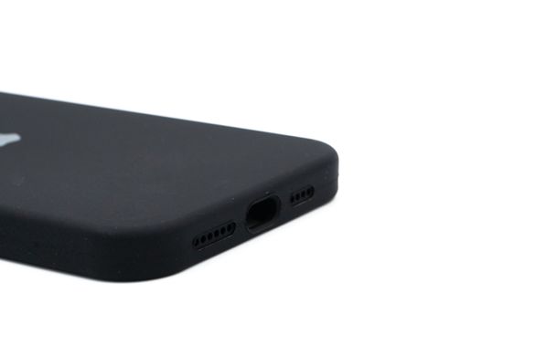 Силіконовий чохол Full Cover для iPhone 15 Plus black