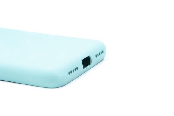 Силиконовый чехол Full Cover для Xiaomi Redmi 7A azure без logo