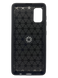 Накладка TPU Deen ColorRing для Samsung A41 black blue под магнитный держатель