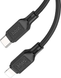 PD Кабель HOCO X90 Cool silicone charging data cable PD-to-Lightning 3A/PD20W/1m black