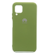 Силиконовый чехол Full Cover для Huawei P40 Lite forest green Protective my color