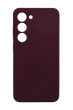 Силіконовий чохол Fibra для Samsung S23 marsala Full Camera
