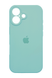 Силиконовый чехол Full Cover для iPhone 17 turquoise Full Camera