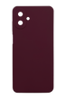 Силиконовый чехол Full Cover Lakshmi для Samsung A07 plum (AAA) Full Camera без logo