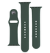 Силіконовий ремінець для Apple Watch Sport Band 38-40mm (S/M & M/L) 3pcs dark green
