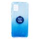 Силиконовый чехол SP Shine для Samsung A31 blue ring for magnet