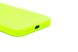 Силіконовий чохол Full Cover Square для iPhone X/XS neon green Camera Protective
