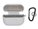 Чехол for AirPods Pro 3 силиконовый white с микрофиброй