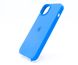 Силіконовий чохол Full Cover для iPhone 14 Plus capri blue