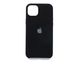 Силіконовий чохол Full Cover для iPhone 15 Plus black