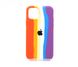 Силіконовий чохол Full Cover для iPhone 11 Pro Rainbow №2