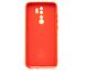 Силіконовий чохол Full Cover для Xiaomi Redmi Note 8 Pro red Full Camera без logo
