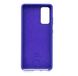 Силіконовий чохол Full Cover для Samsung S20 FE purple