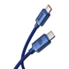 Кабель Baseus Crystal Shine Series Type-C to Type-C 100W 1.2m blue