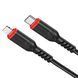 PD кабель Hoco X59 Victory USB-C to Lightning 20W/3A/1m black