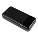 Power Bank Grunhelm GP-20BQC 22.5W 20000 mAh black швидка зарядка