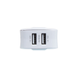 Сетевое зарядное устройство MOXOM KH-47 Type-C 2USB 2.4A white