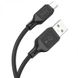 USB кабель Hoco X90 Cyber USB to MicroUSB 2.4A 1m black