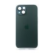 Чехол TPU+Glass sapphire matte case для iPhone 14 cangling green