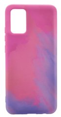 Силіконовий чохол WAVE Watercolor для Samsung A02S(TPU) pink/purple