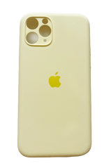 Силіконовий чохол Full Cover для iPhone 11 Pro mellow yellow Full Camera