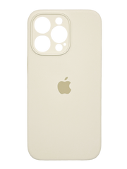 Силіконовий чохол Full Cover для iPhone 13 Pro antique white Full Camera