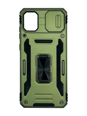 Чохол Camshield Army Ring для Samsung A05 army green протиударний шторка/захист камери