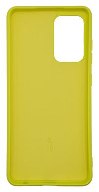 Силіконовий чохол Full Cover для Samsung A52 yellow без logo