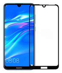Защитное 10D стекло Full Glue для Huawei Y7 2019 black SP