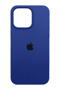 Силиконовый чехол Full Cover для iPhone 15 Pro Max denim