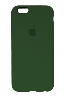 Силиконовый чехол Full Cover для iPhone 6+ dark green