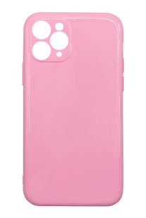 Силіконовий чохол Air Color для iPhone 11 Pro pink Full Camera