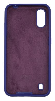 Силіконовий чохол Full Cover для Samsung A01 purple