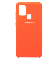 Силіконовий чохол Full Cover для Samsung A21s red